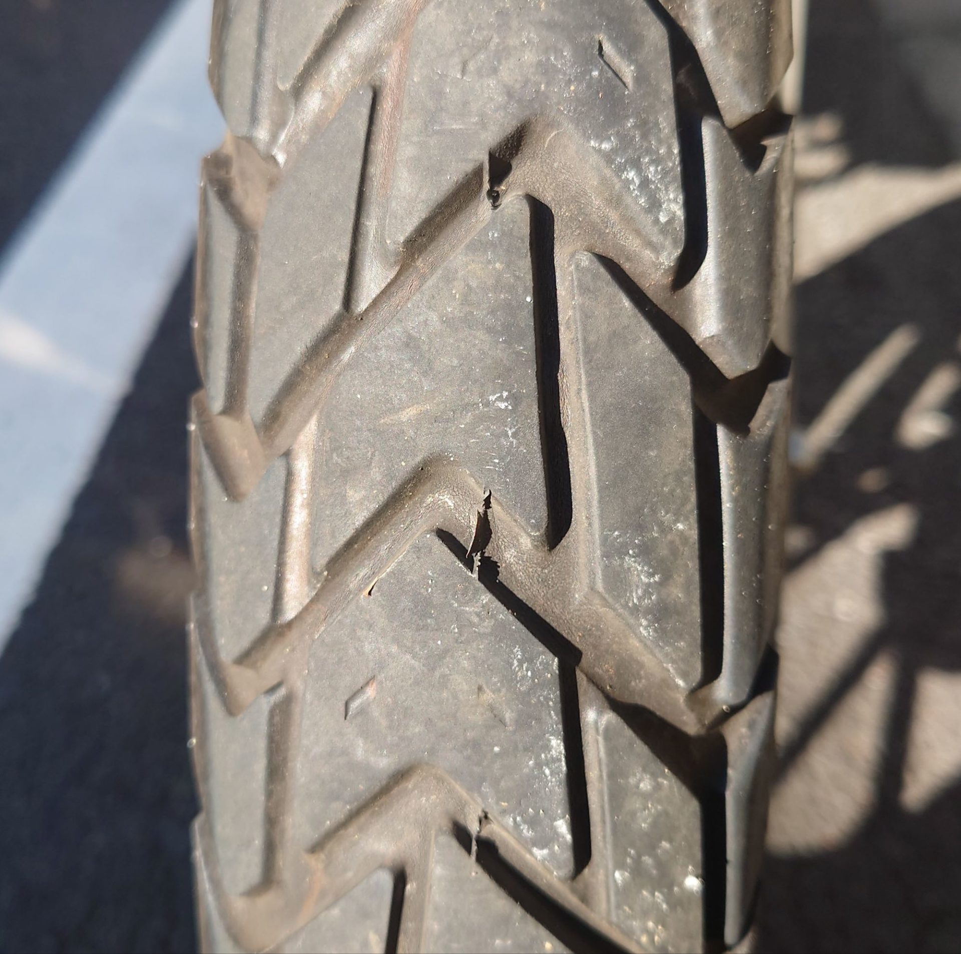 クロスカブ　リアタイヤ