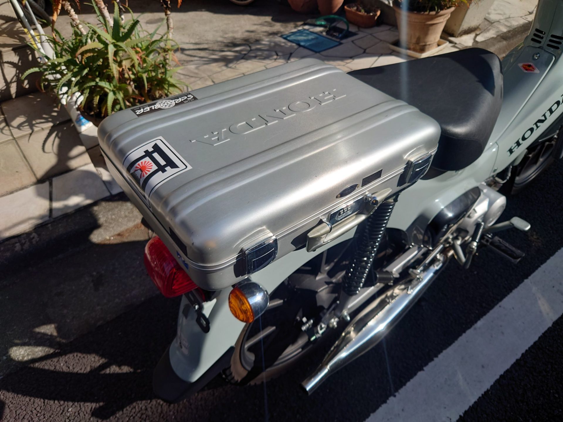 クロスカブ　リアボックス