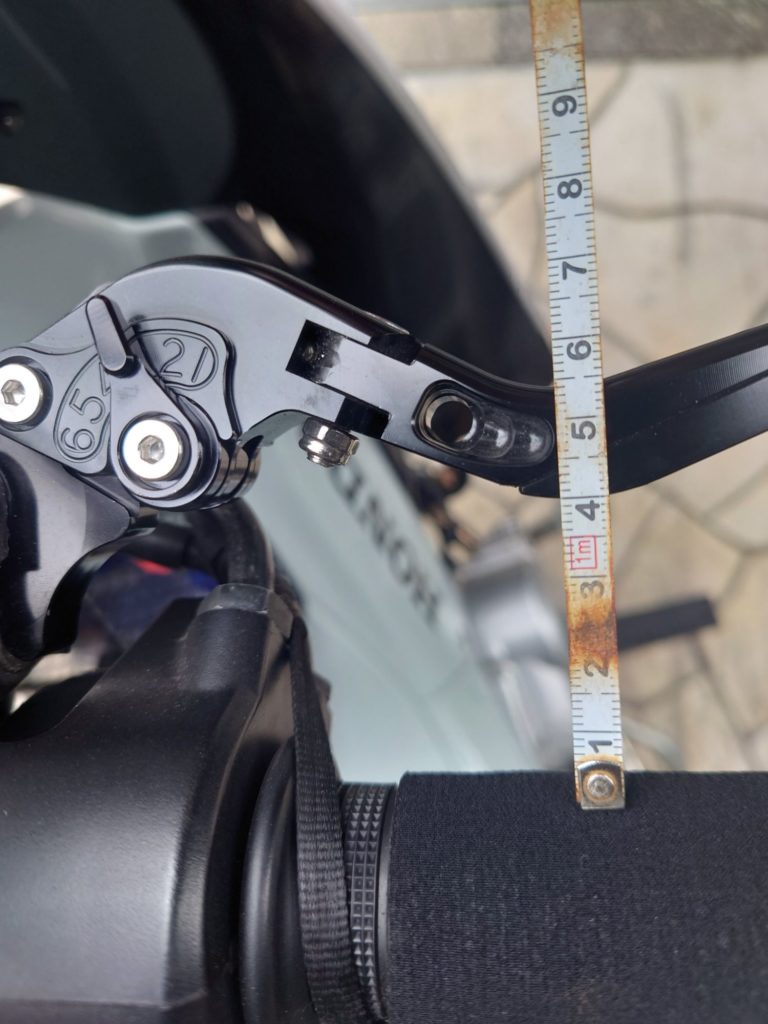 可倒式ブレーキレバー