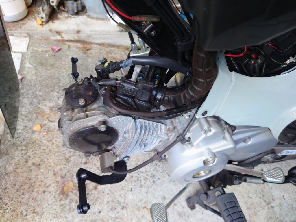 クロスカブJA60のタペット調整作業とバルブクリアランス確認