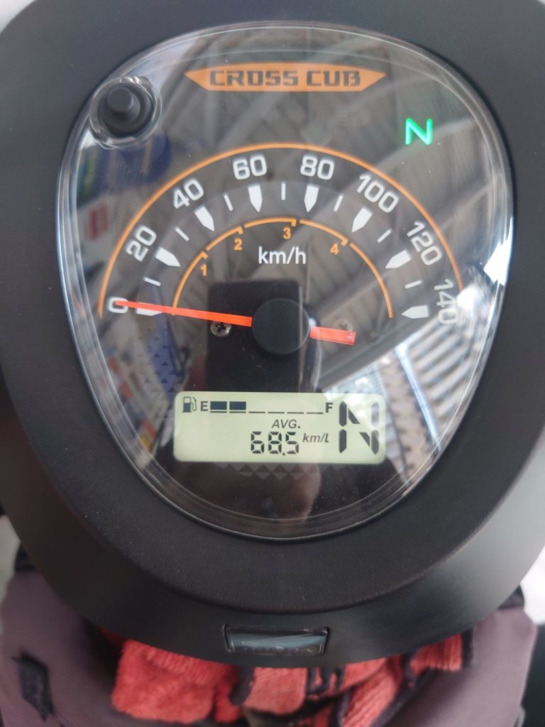 クロスカブ　燃費