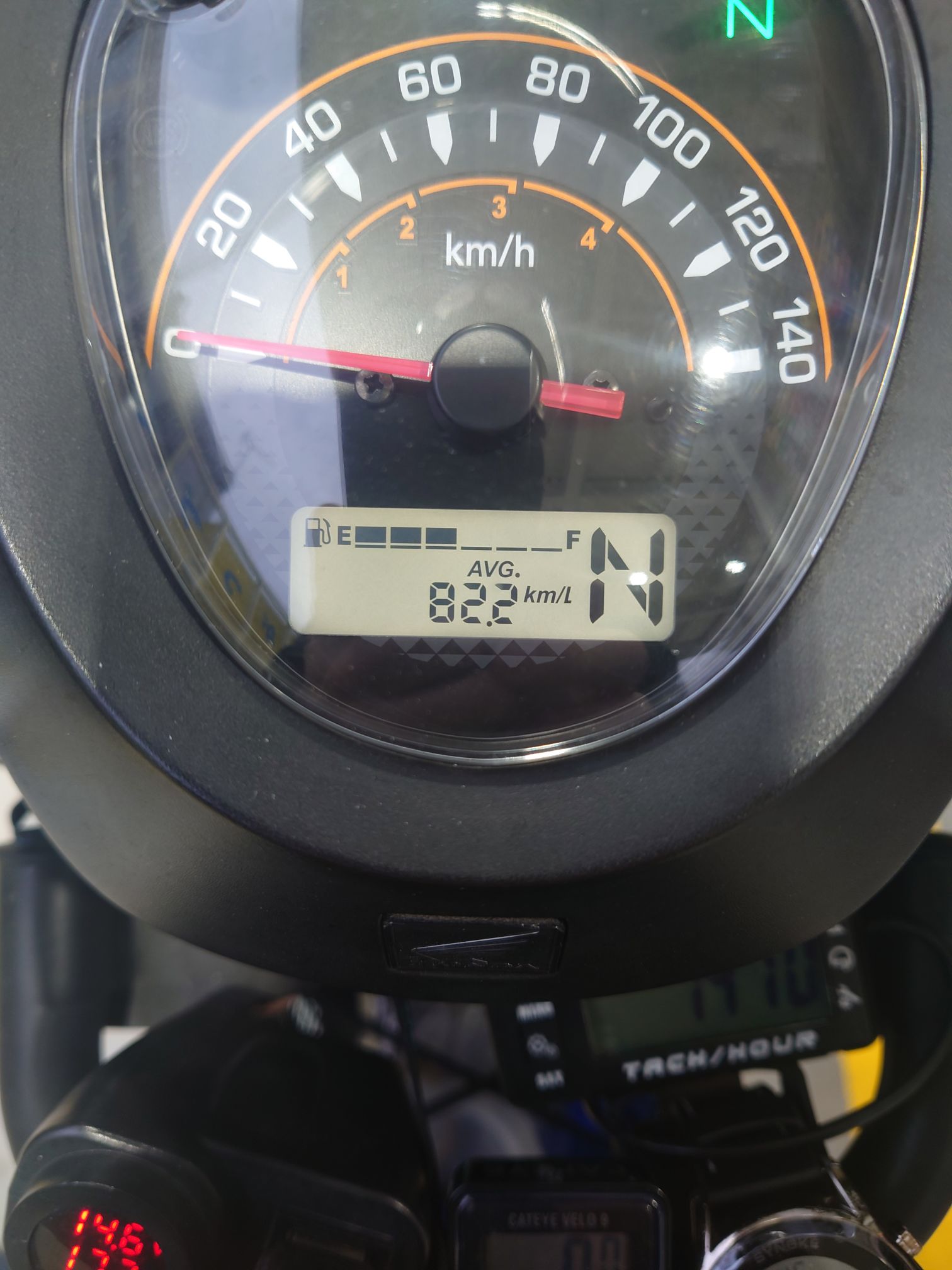 クロスカブ燃費